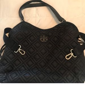 Tory Burch quilted large bag.